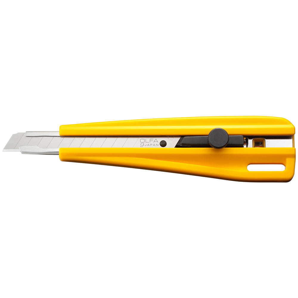 Image of OLFA 300 9mm Classic Ratchet-Lock Precision Utility Knife - Yellow