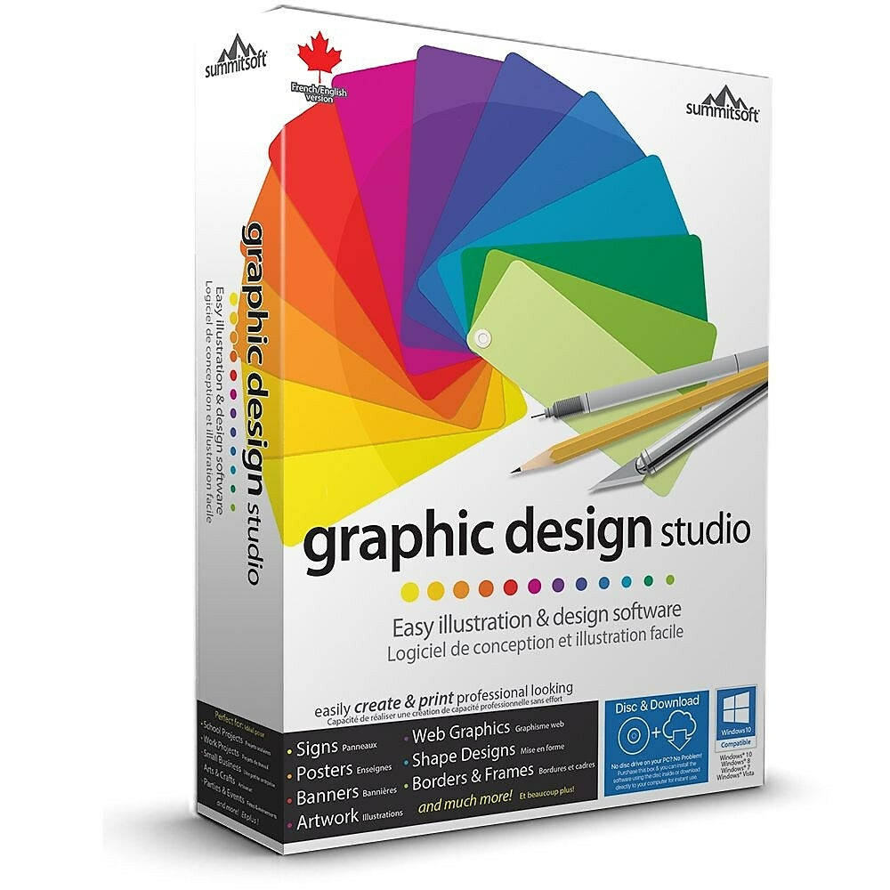 Image of Summitsoft Graphic Design Studio, Windows, Bilingual