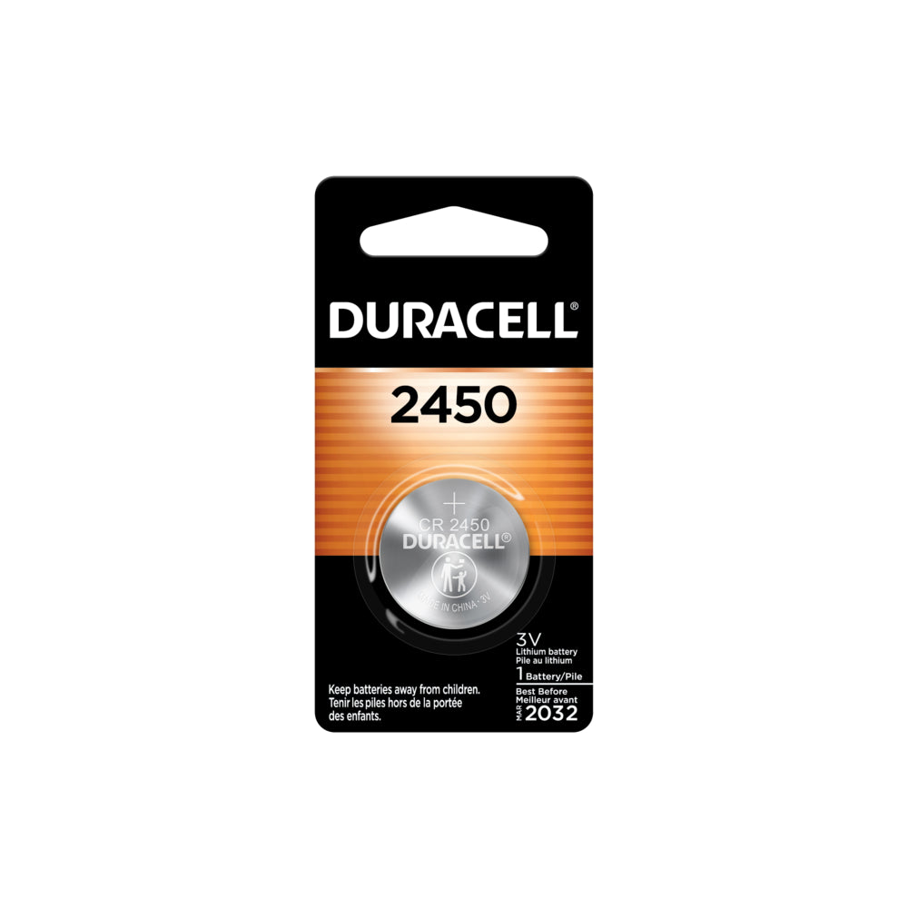 Image of Duracell 2450 Lithium Coin Button Battery