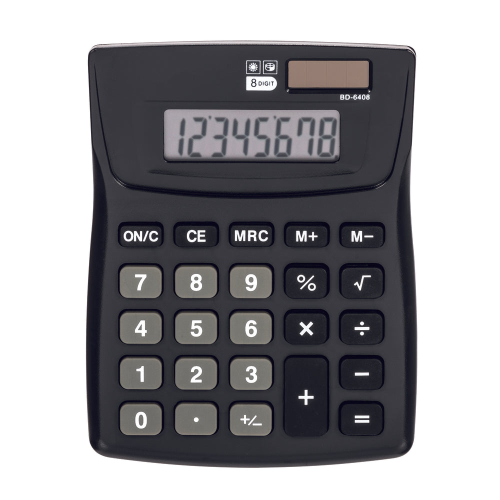 Image of Baseline BD-6408 8-Digit Desktop Calculator