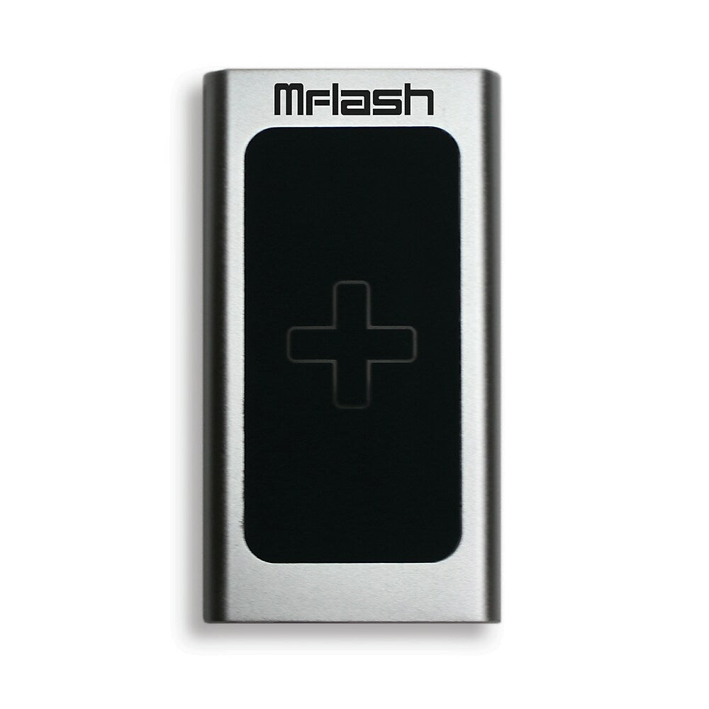 Image of MFLASH 6000mAh Power Bank Wireless QI Quick Charge (MFPWI0601ALSLVR), Grey