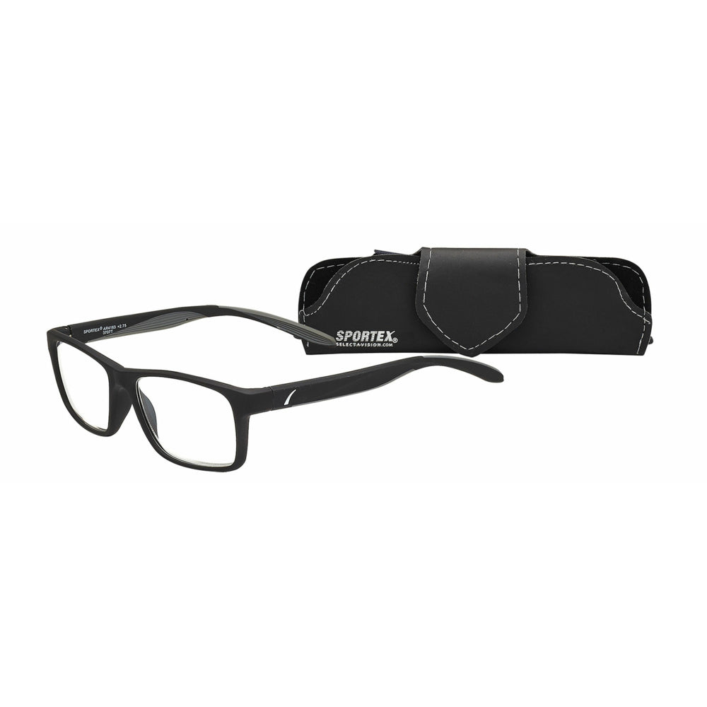 Image of Sportex +2.50 Strength Performance Reading Glasses - Large Full Frame