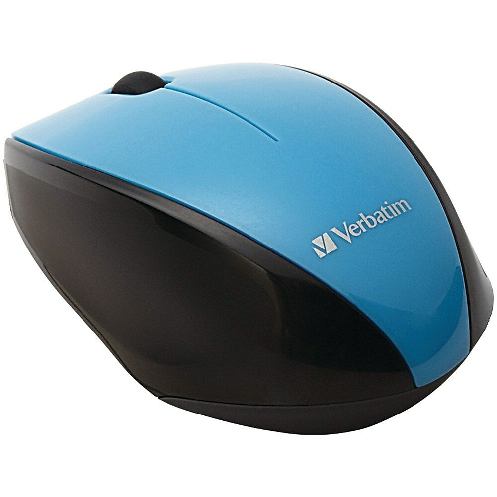 Image of Verbatim Notebook Multi-Trac Blue LED Wireless Mouse - Blue