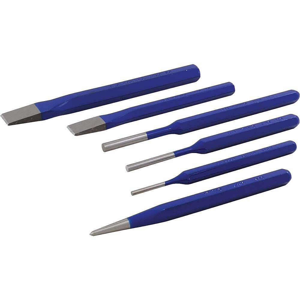 Image of Gray Tools 6 Piece Punch & Chisel Set