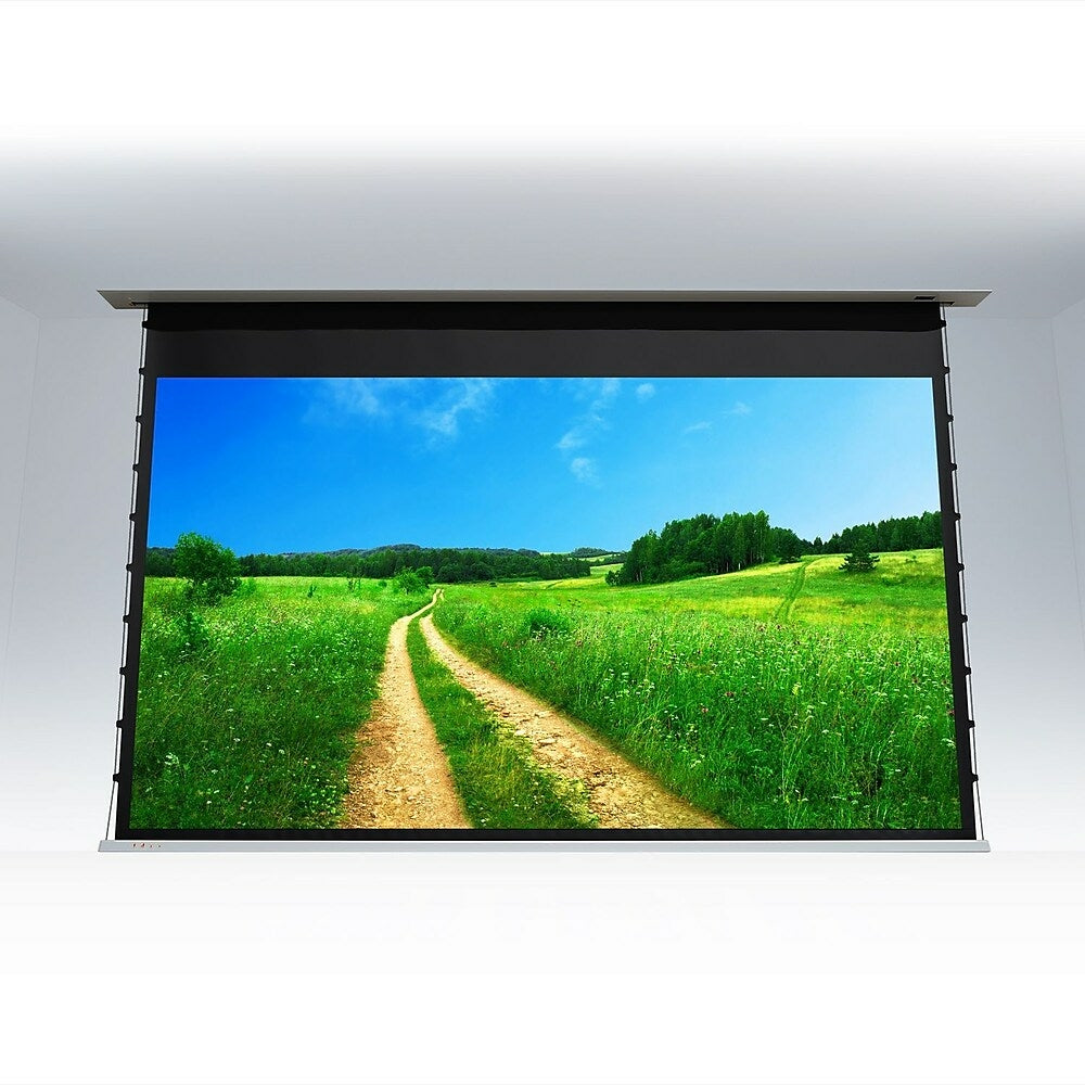 Image of EluneVision 92" In-Ceiling Motorized Projector Screen, 16:9