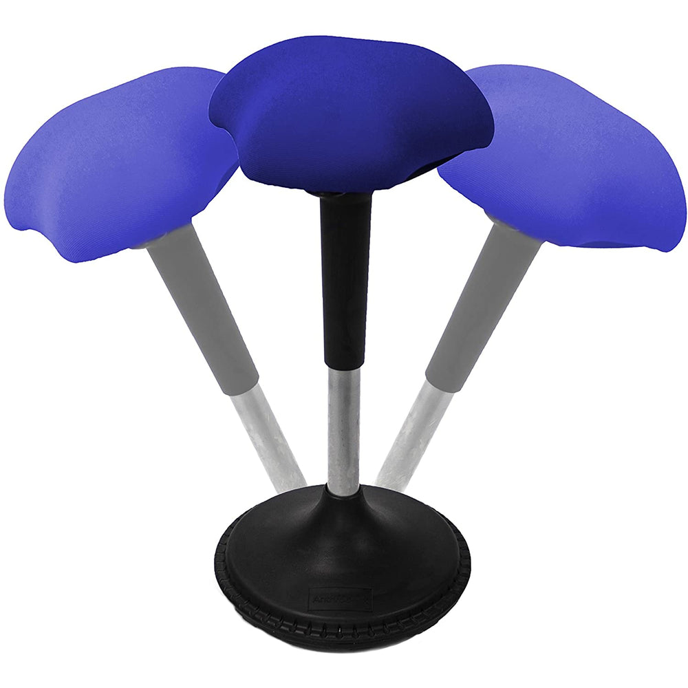 Image of AnthroDesk Adjustable Wobble Chair - Blue