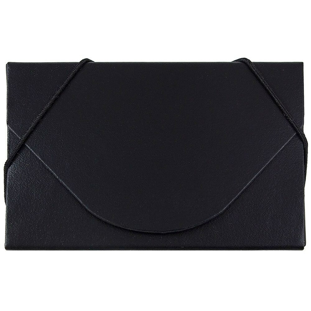 Image of JAM Paper Business Card Case, Matte Black (369031714)