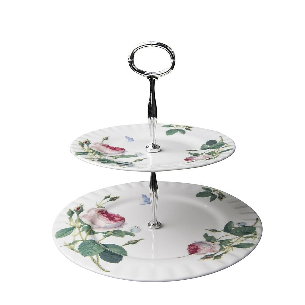 Image of Roy Kirkham Palace Garden 2 Tier Cake Stand