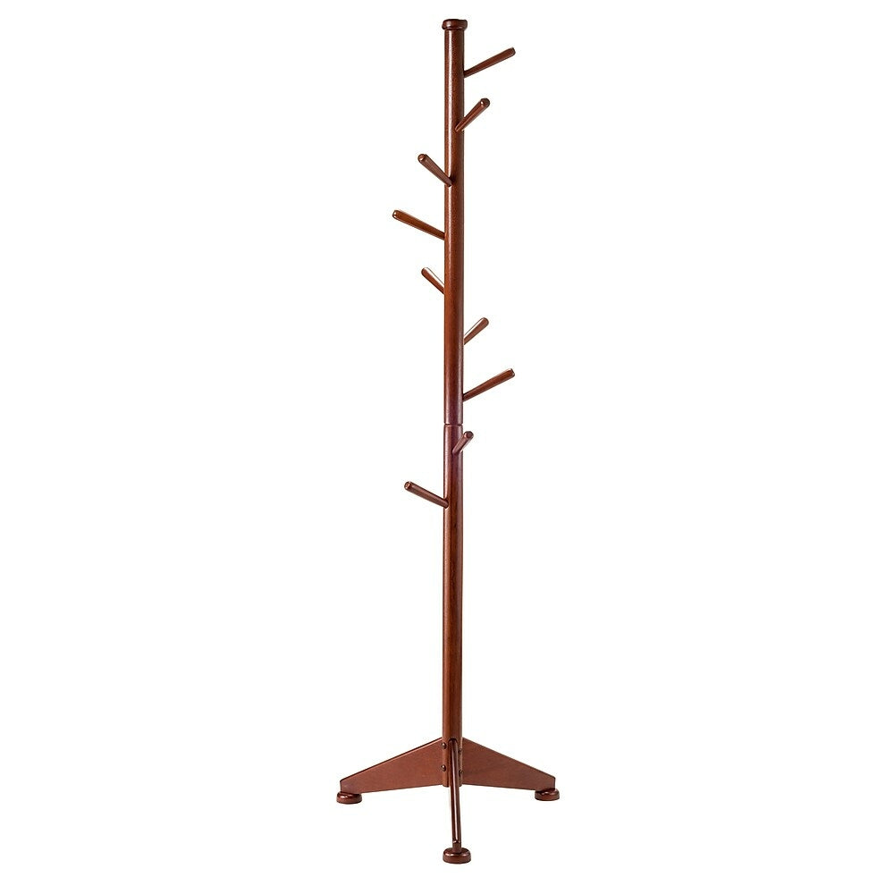 Image of Winsome Lily Coat tree, Walnut Finish, (94570), Brown