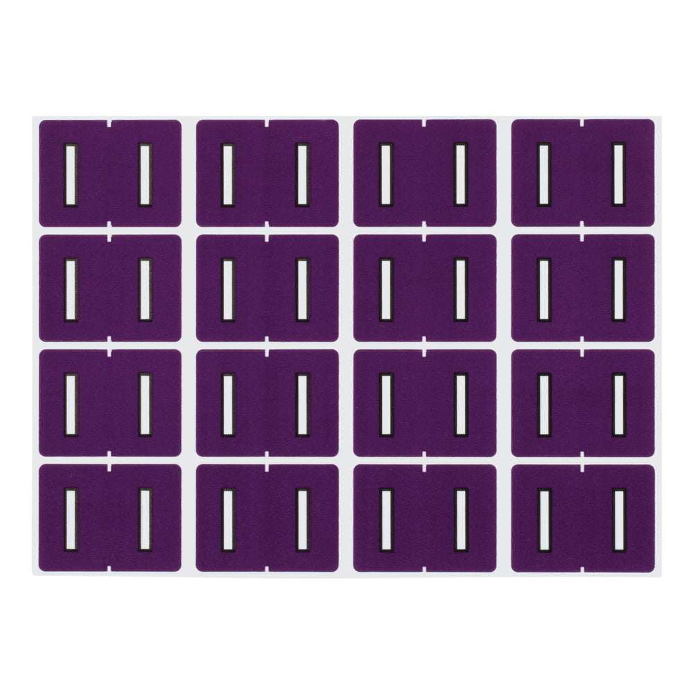 Image of Pendaflex A-Z Purple End Tab Filing Labels - I - 240 Pack