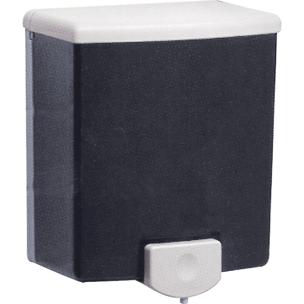 Image of Bobrick Surface-Mounted Soap Dispensers - Black/Grey - 3 Pack