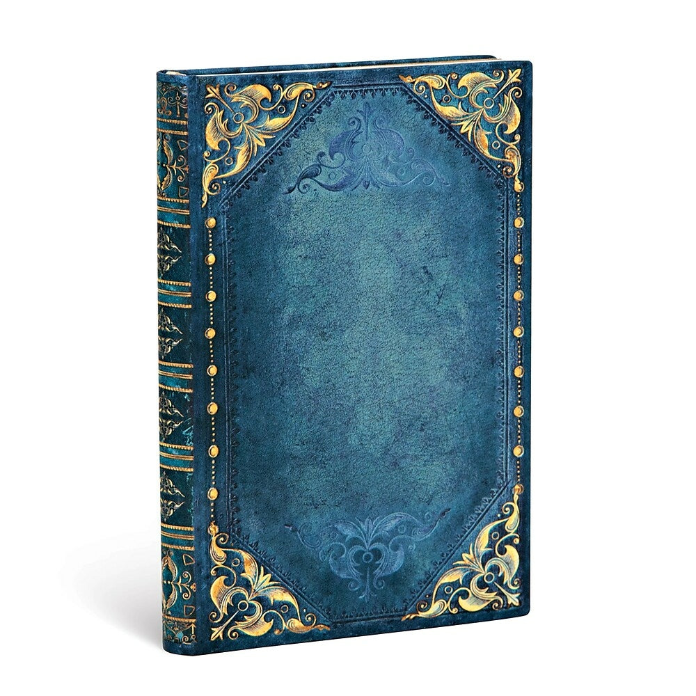 Image of Paperblanks Flexi Softcover Journal - Mini Size - Lined - Peacock Punk, Blue
