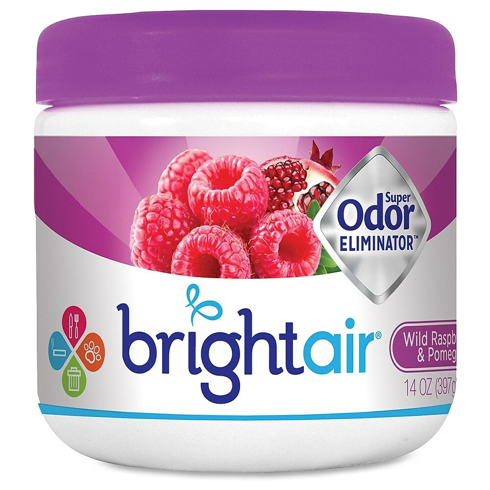 Image of Bright Air Super Odor Eliminator, Wild Raspberry, Brown