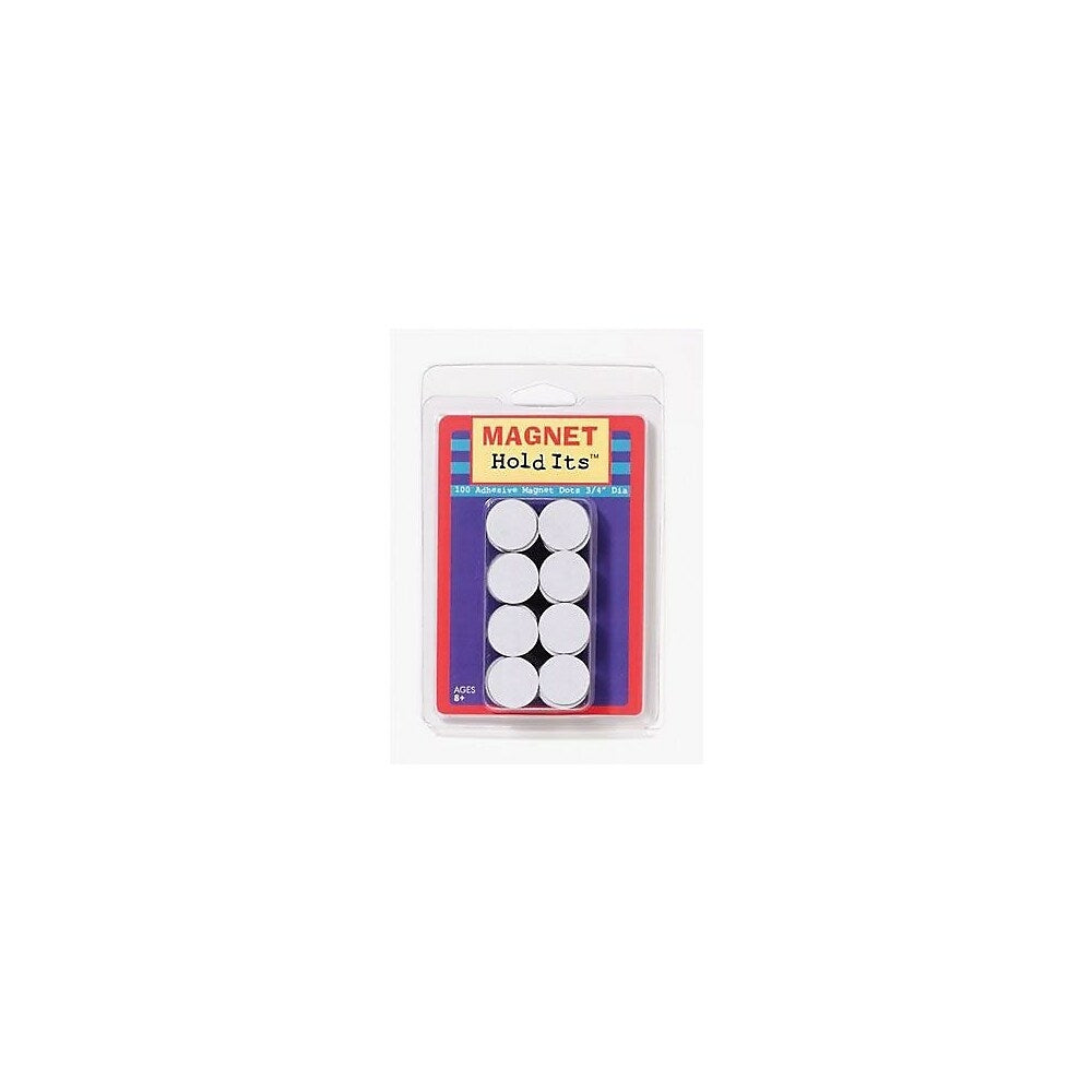 Image of Dowling Magnets Adhesive Dots Magnet, 3/4", 600 Pack (DO-735007)