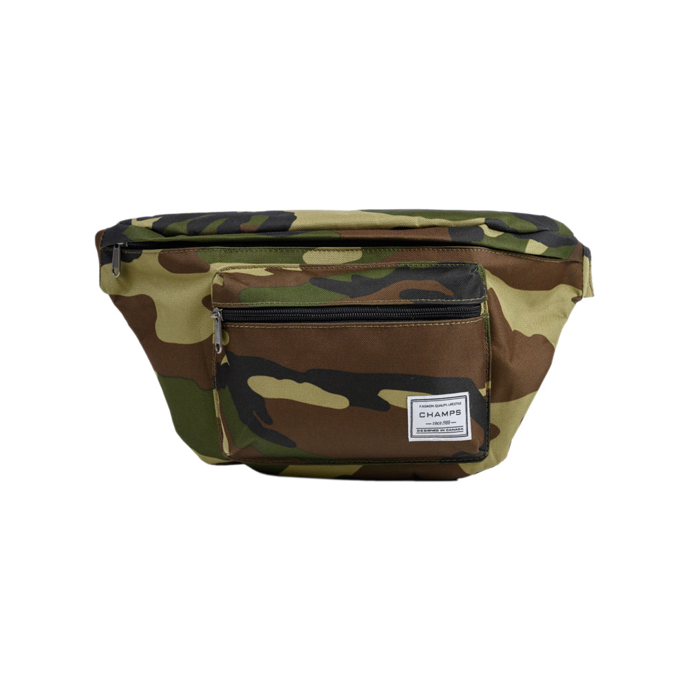 Image of Champs Canvas Waist-Pack - Camo, Green