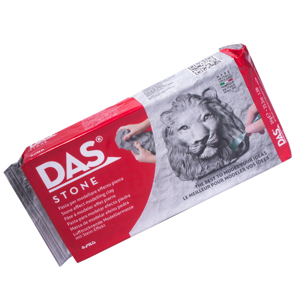 Image of DAS Air Hardening Modeling Clay - Stone - 2.2 lb Block - (F348200)