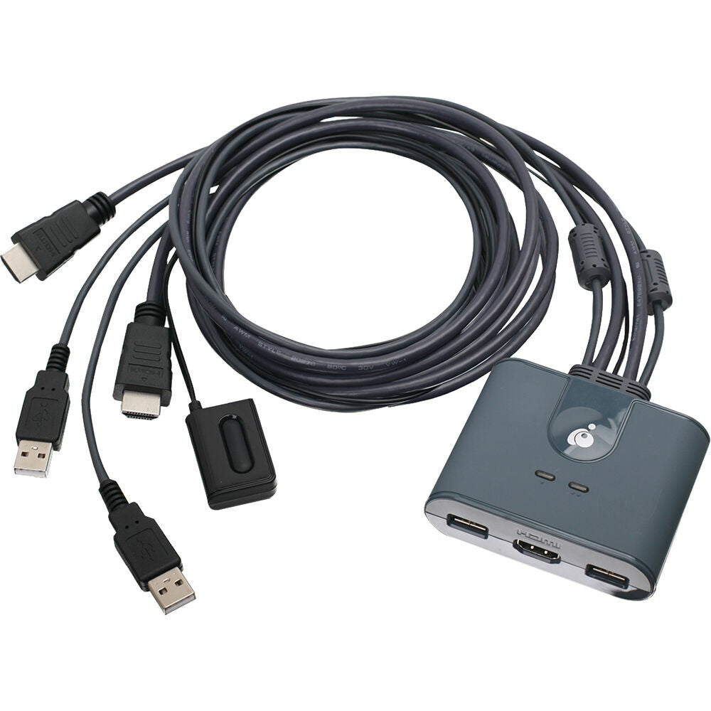 Image of IOGEAR 2-Port HDMI USB KVM Switch (GCS32HU)