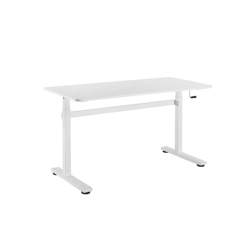 Image of Uplite Height Adjustable Sit-Stand Ergonomic Desk - White