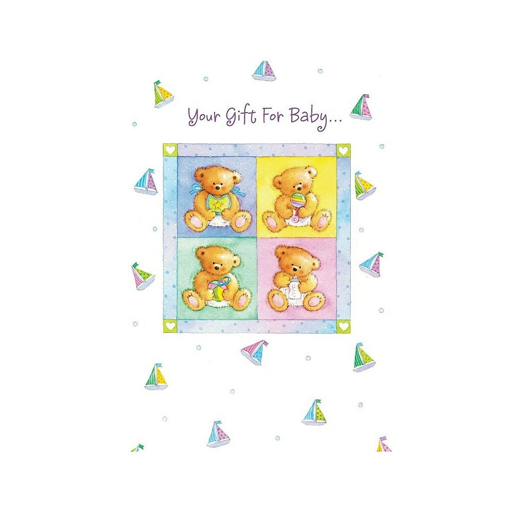 Image of Thank You Cards, Your Gift For Baby, 48 Notelet Cards, 12 Pack