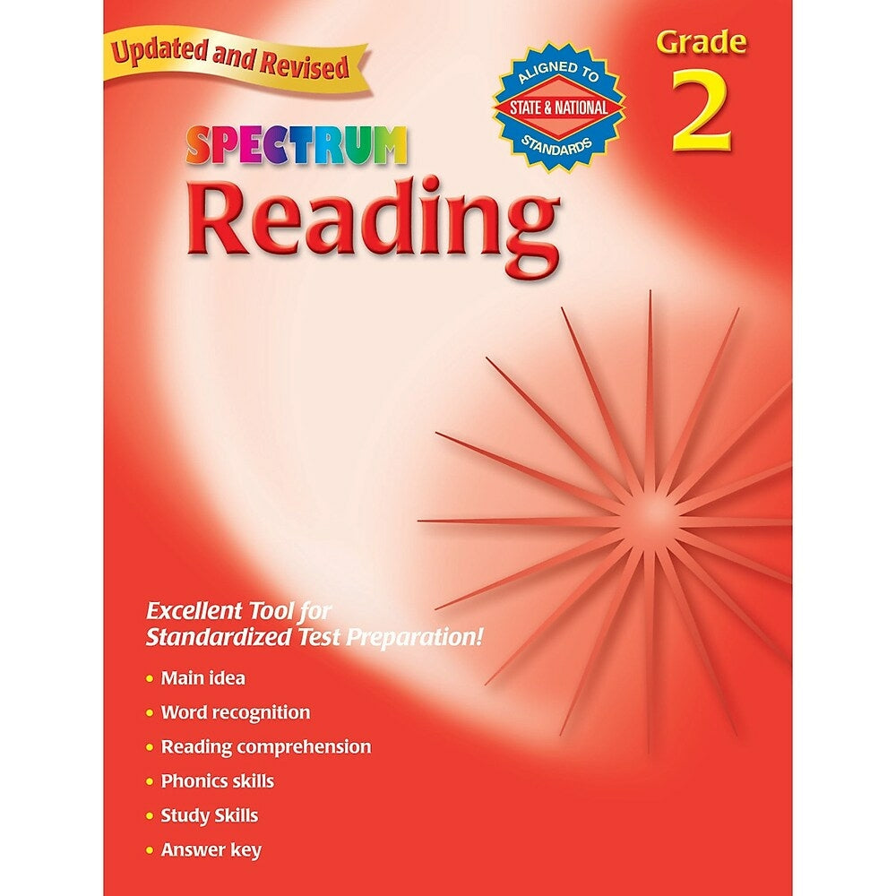 Image of Carson Dellosa Spectrum Reading Workbook, Grade 2 (CD-704580)