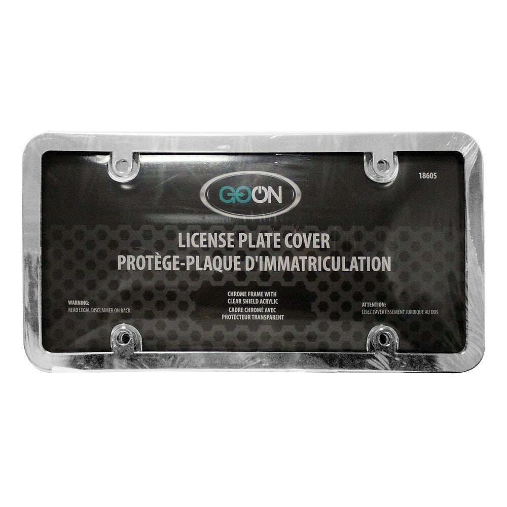 Image of Goon License Plate Cover, Chrome