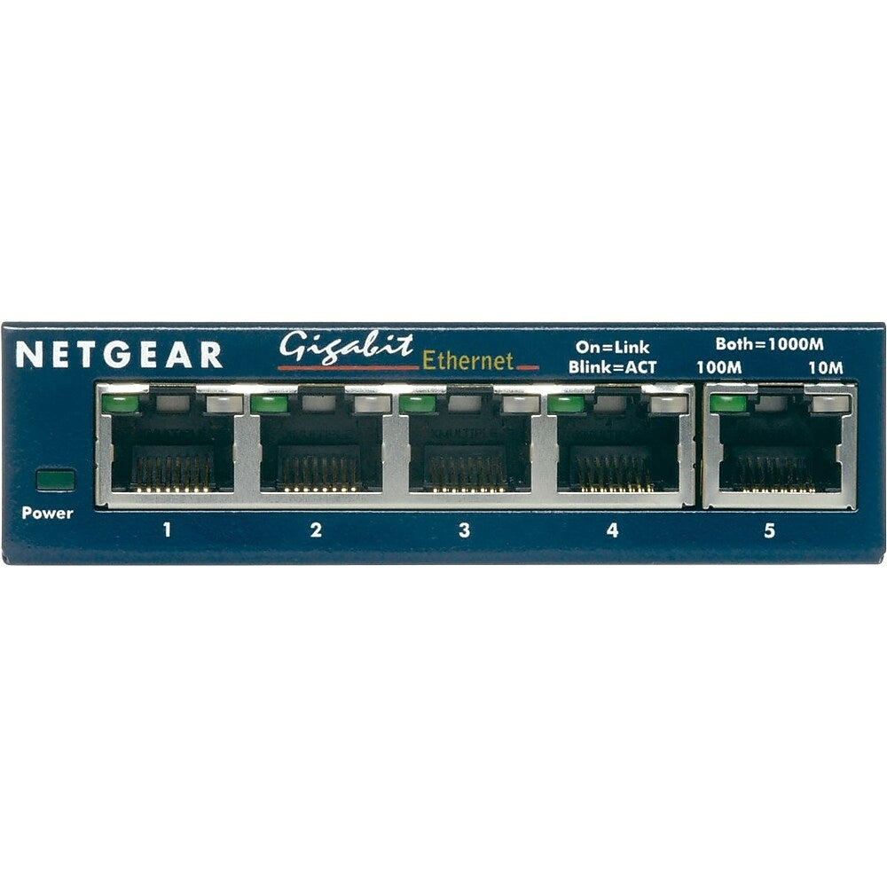 Image of Netgear ProSafe Plus 5-Port Gigabit Ethernet Switch