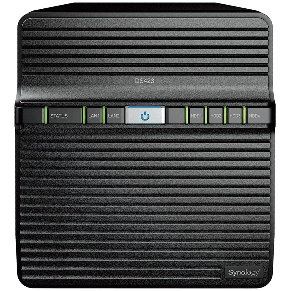 Image of Synology DiskStation DS423 4-Bay NAS Enclosure, Black