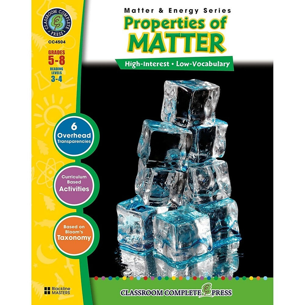 Image of Classroom Complete Press Matter & Energy Series Properties Of Matter Book, Grade 5-8 (CCP4504)