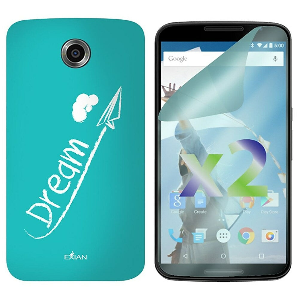 Image of Exian Case for Google Nexus 6 - Dream, Green