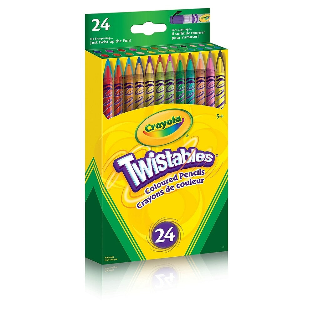 Image of Crayola Twistables Coloured Pencils - 24 Pack