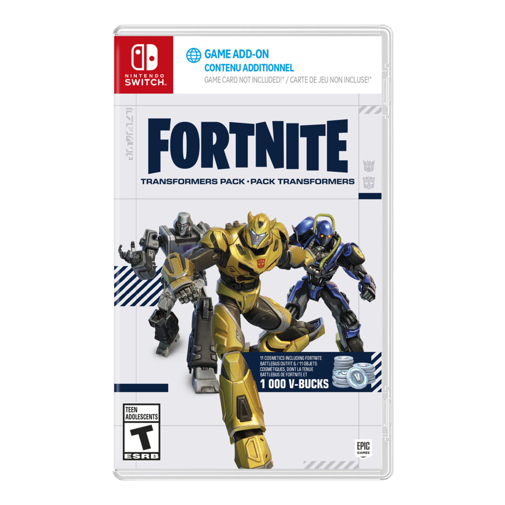 Image of U&I Entertainment Fortnite Transformers Pack for Nintendo Switch