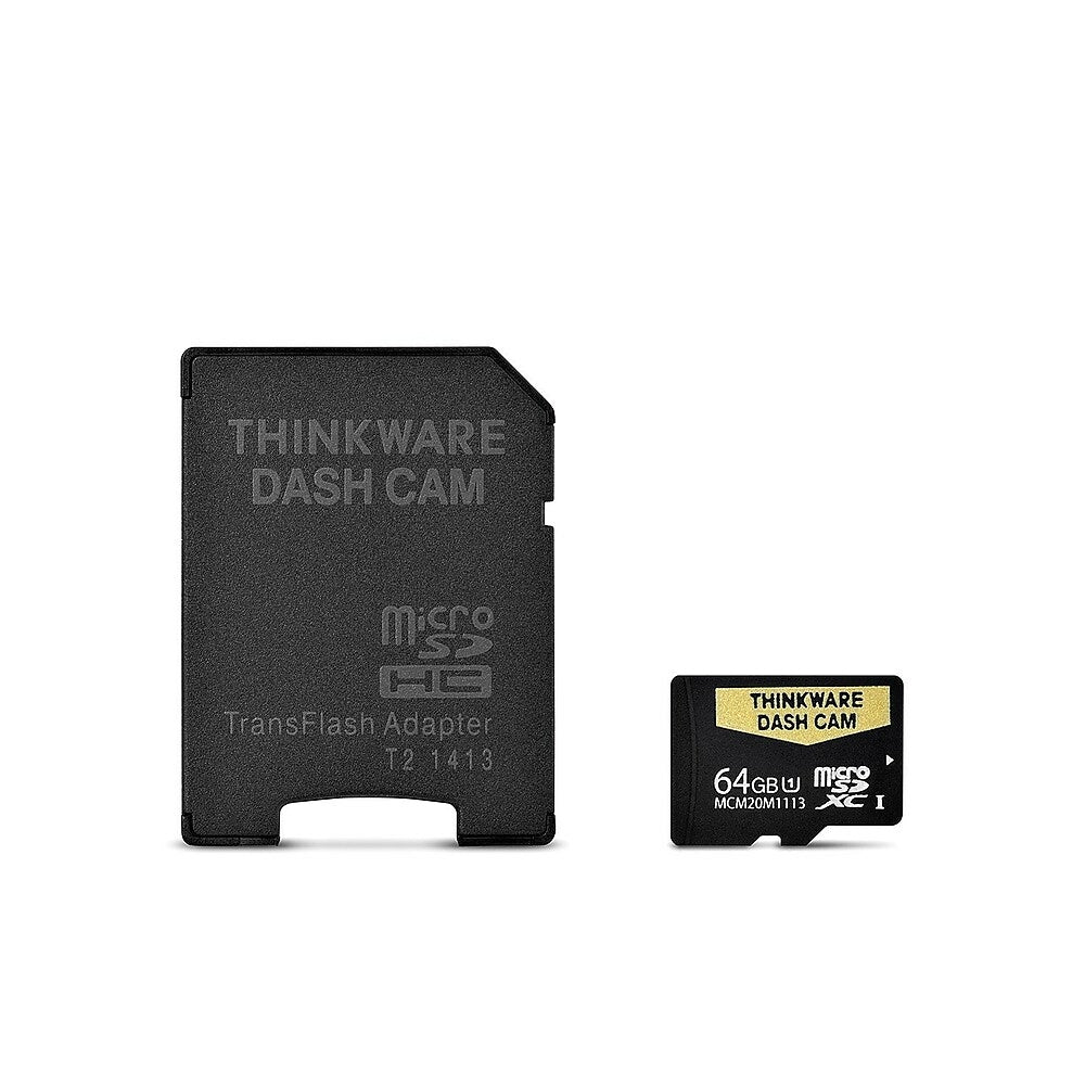 Image of Thinkware 64GB UHS-I MicroSD Card, Black