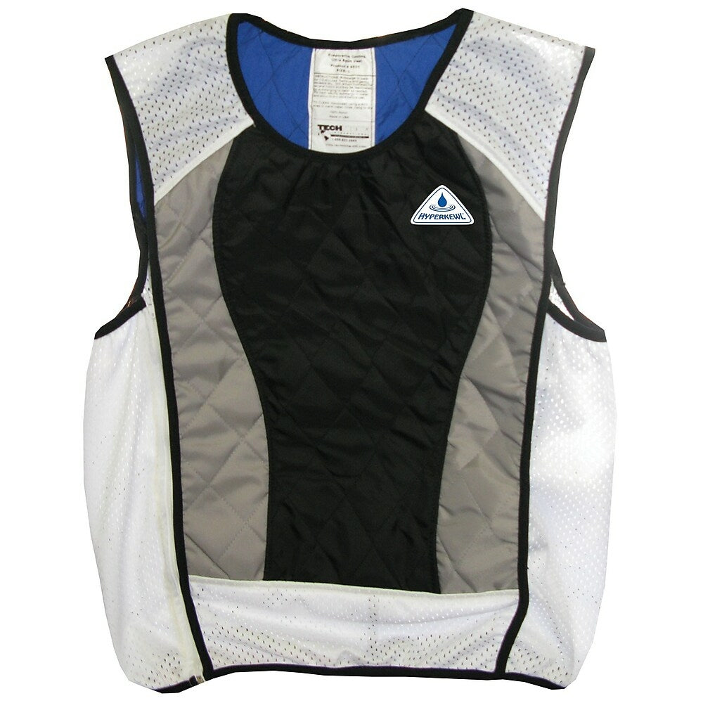 Image of TechNiche HYPERKEWL Evaporative Cooling Vest, Ultra, Black, 3XL