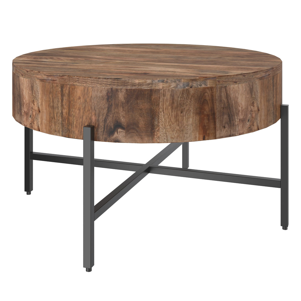 Image of nspire Contemporary Solid Wood Coffee Table - Natural