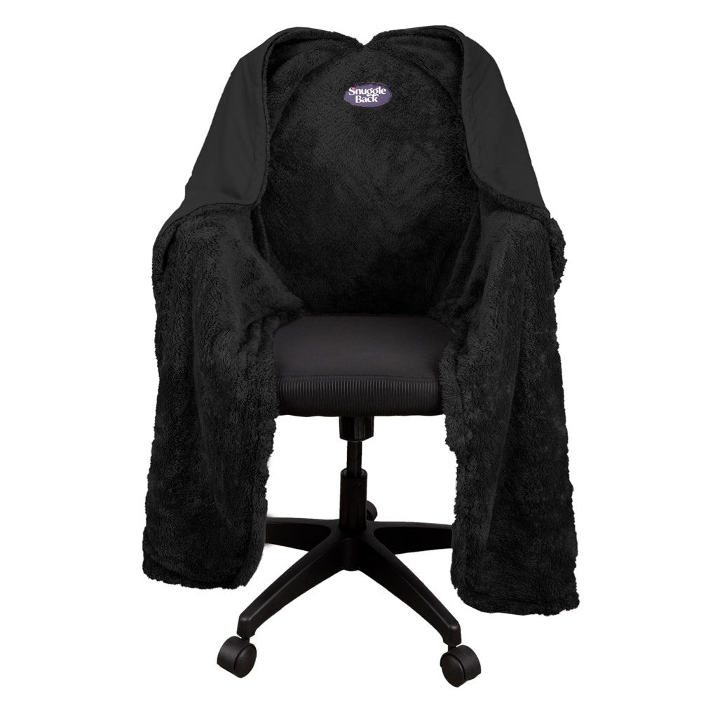 Image of SnuggleBack Original Chair Blanket - Black