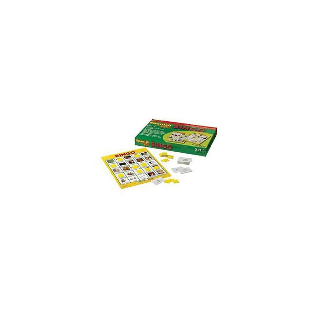 Image of Edupress Spanish In A Flash Bingo Game Set 1, Grade Kindergarten - 3 (EP-2345)