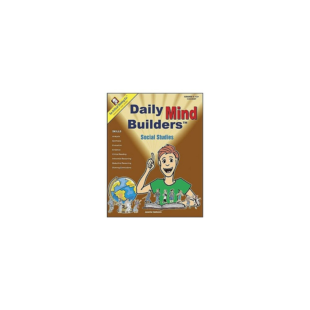 Image of The Critical Thinking Co Daily Mind Builders Book Social Studies (CTB04603BBP) - Grade 5 - 12