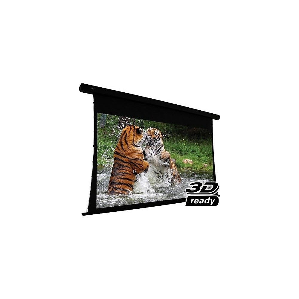 Image of EluneVision 106" Reference Studio 4K Tab Tensioned Motorized Projector Screen, 16:9