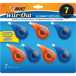 BIC Wite Out Quick Dry Correction Fluid With Foam Applicator White