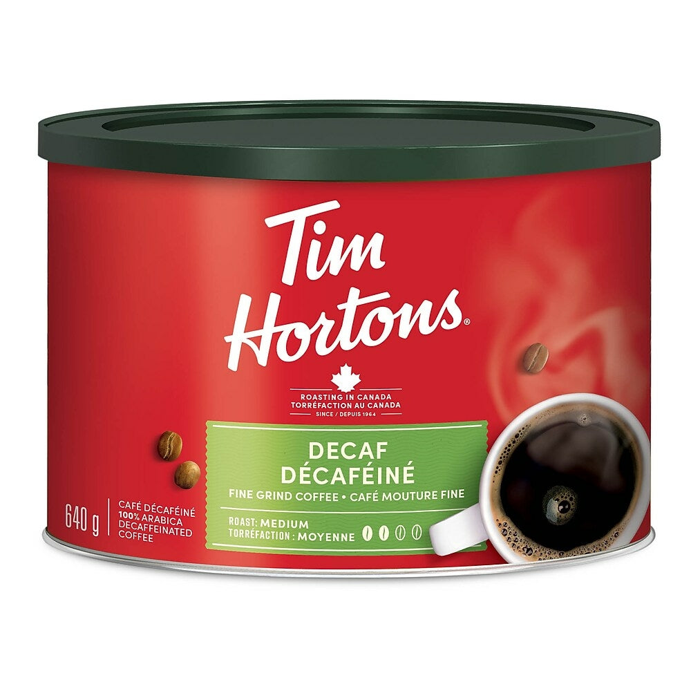 Image of Tim Hortons Decaf Ground Coffee - 640g