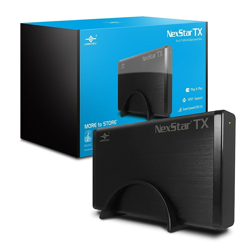 Image of Vantec 3.5" USB 3.0 Hard Drive Enclosure