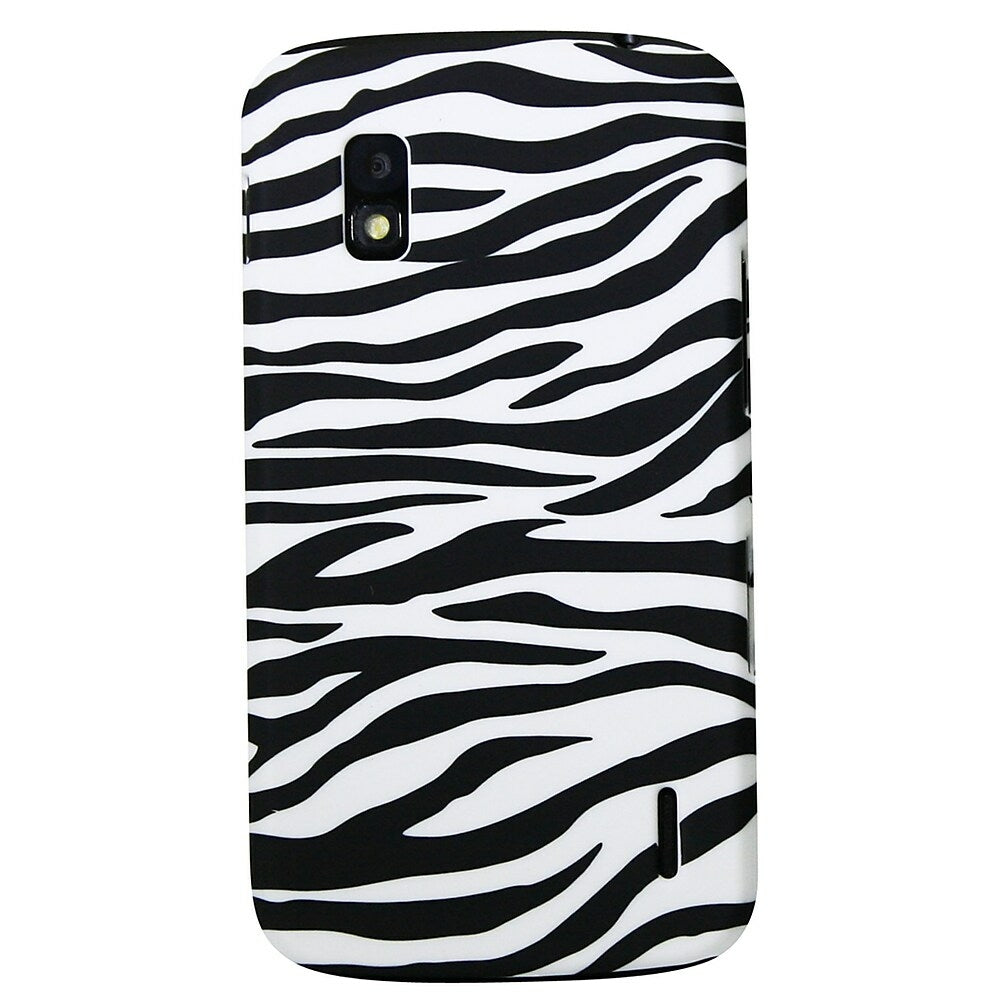 Image of Exian Case for Google Nexus 4 - Zebra, White