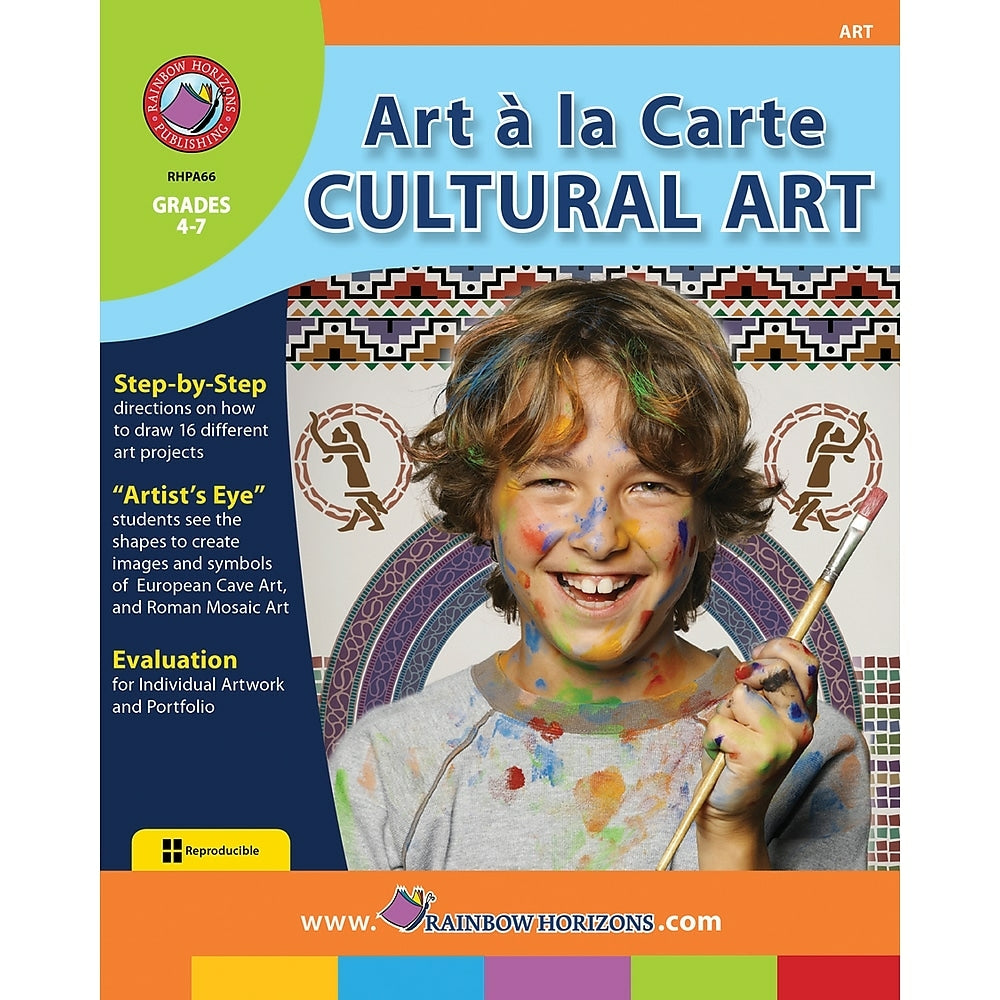 Image of eBook: Art A La Carte: Cultural Art - (PDF version - 1-User Download) - ISBN 978-1-55319-777-5 - Grade 4 - 7