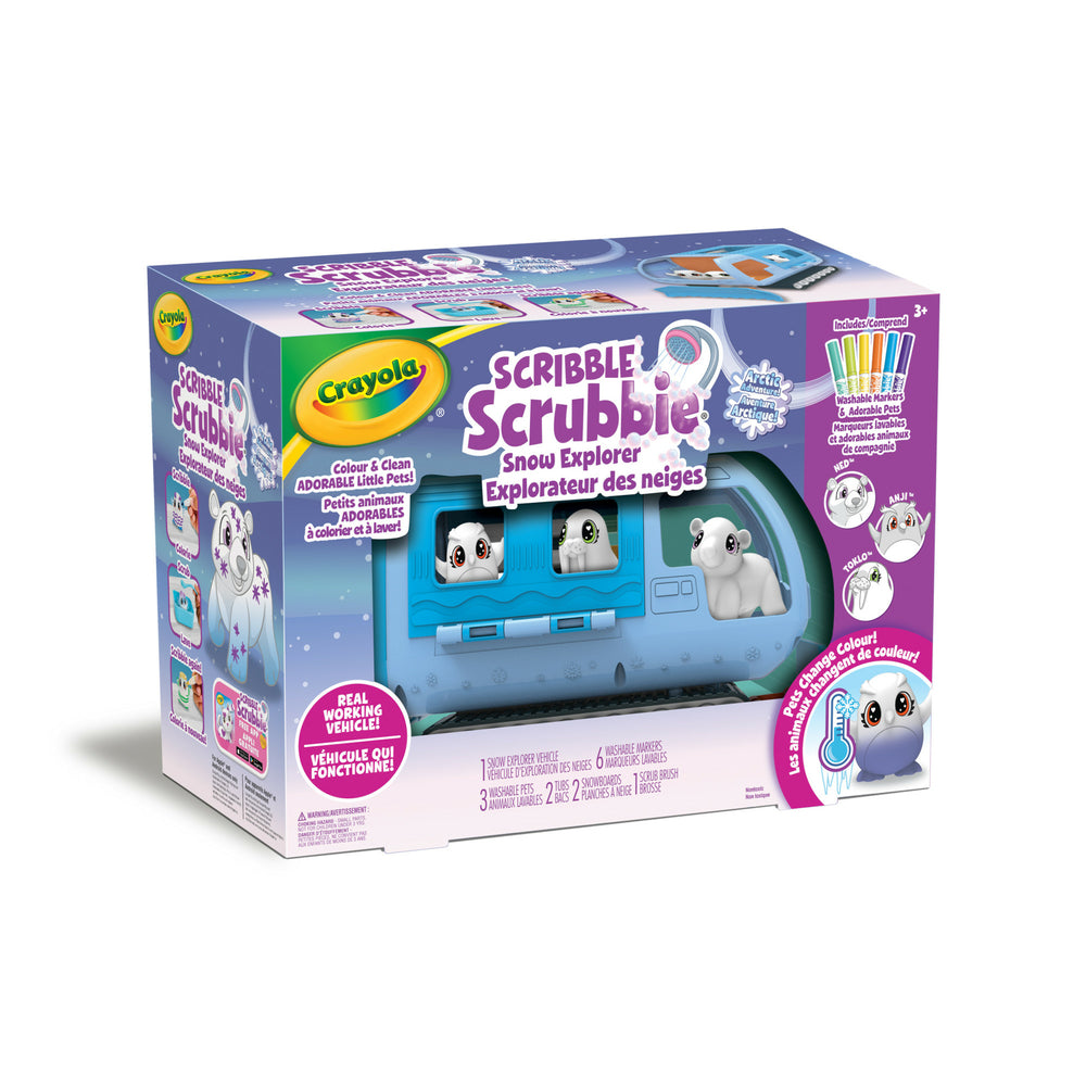 Image of Crayola Scribble Scrubbies Arctic Snow Explorer