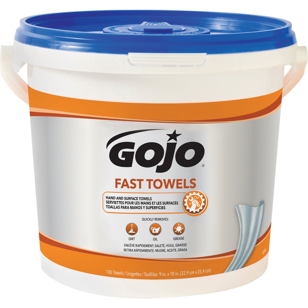 Image of Gojo Fast Wipes Multipurpose Hand Cleaning Towels, 3 Pack