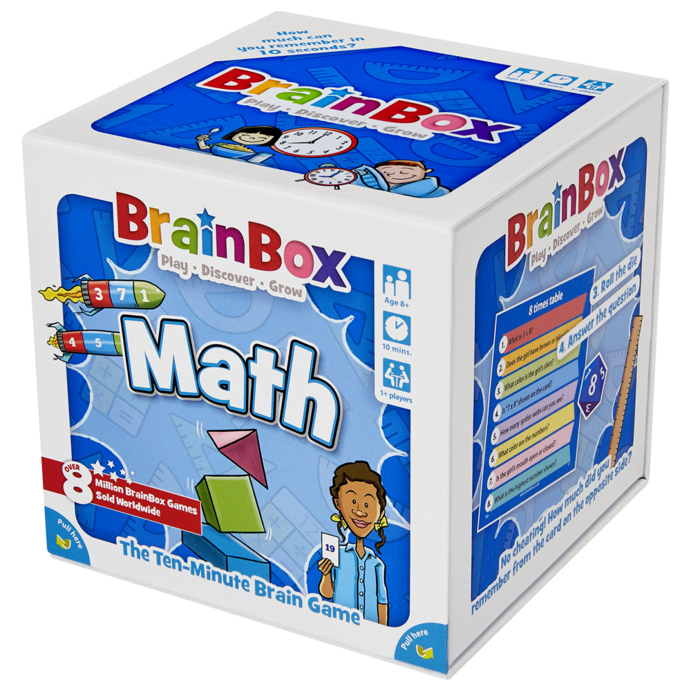 Image of The Green Board Games Brainbox - Maths