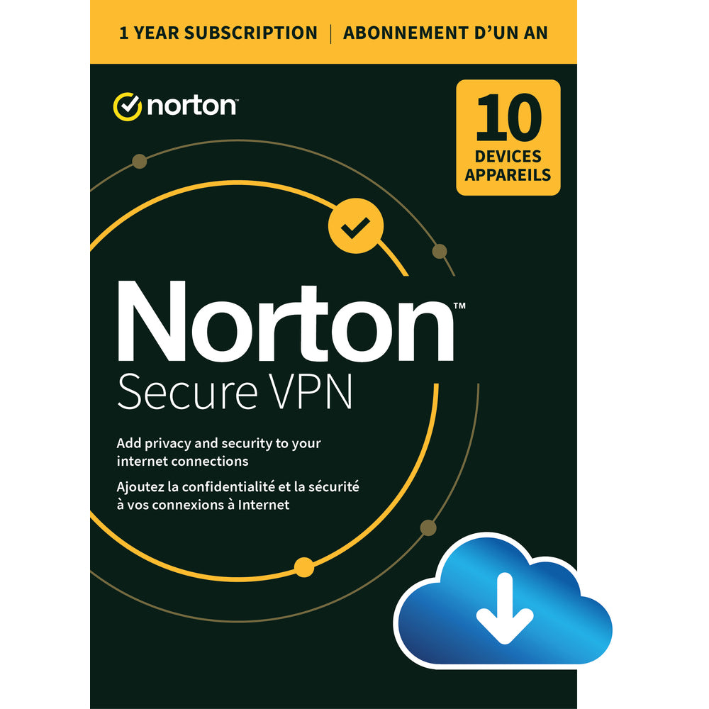 Image of Norton Secure VPN - 10 Device - 1 Year [Download]