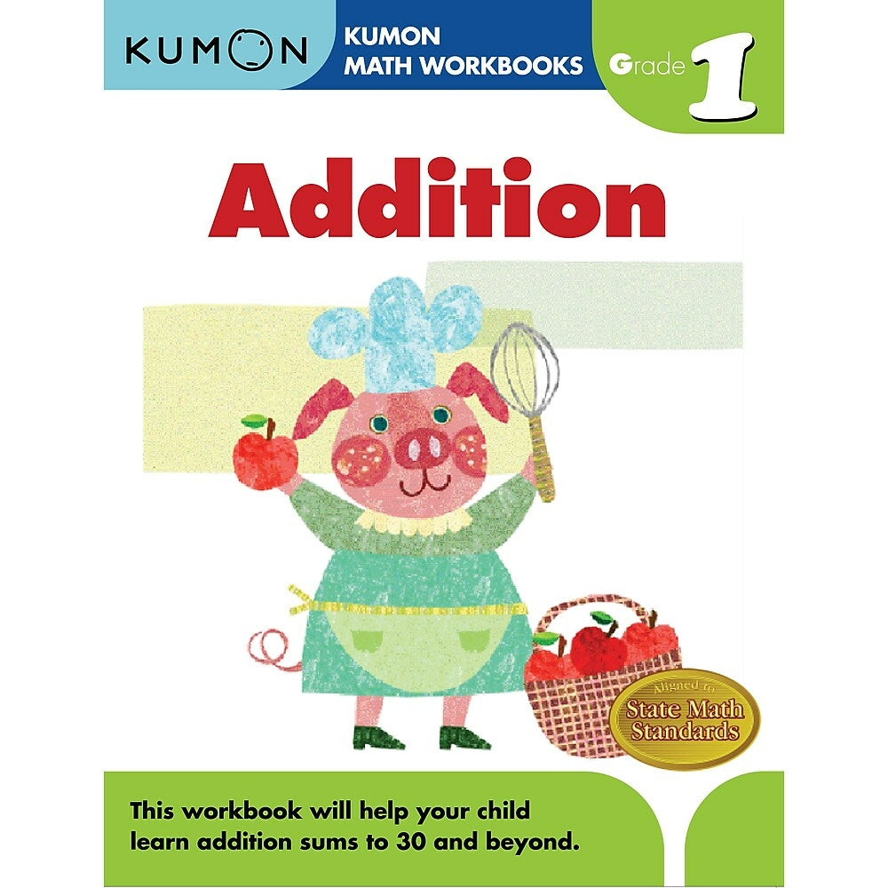 Image of Kumon Publishing Kid's Educational Workbooks Addition - Grade 1