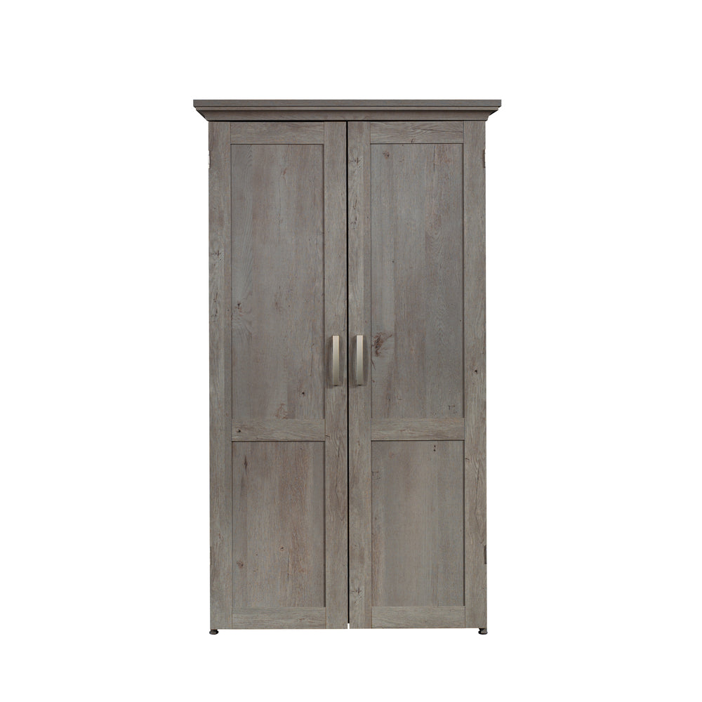 Image of Sauder Select Craft Armoire - 61.57" H - Mystic Oak (430444), Brown