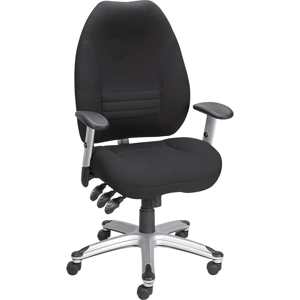 Image of Staples Multi-Function Task Chair - Black